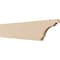 Ekena Millwork 2in. W x 8in. H x 36in. L Pescadero Woodgrain TimberThane Rafter Tail, Primed Tan RFTUR02X08X36PECRCPR - alternate 1